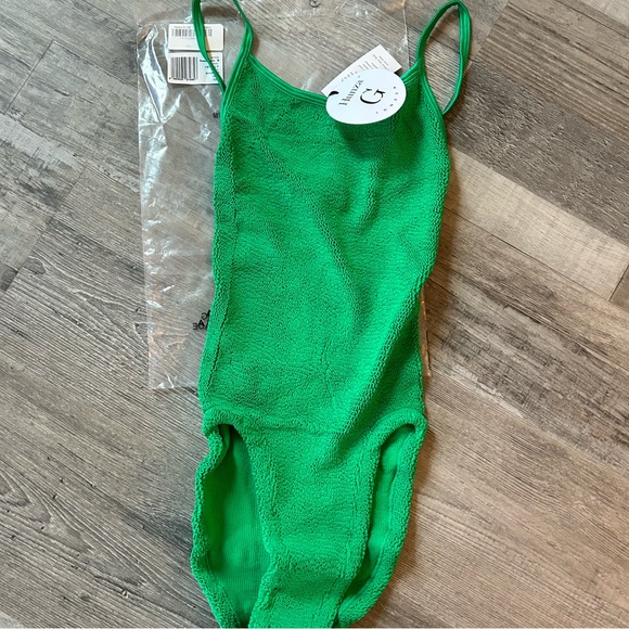 Hunza G Swim Nwt Hunza G Pamela Bathing Suit In Emerald Poshmark